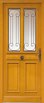Portes d'entrée Bois Belm Amapa Hauts de Seine